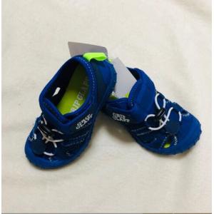 阿卡佳 蓝色 男童凉鞋 15cm 4582391589099