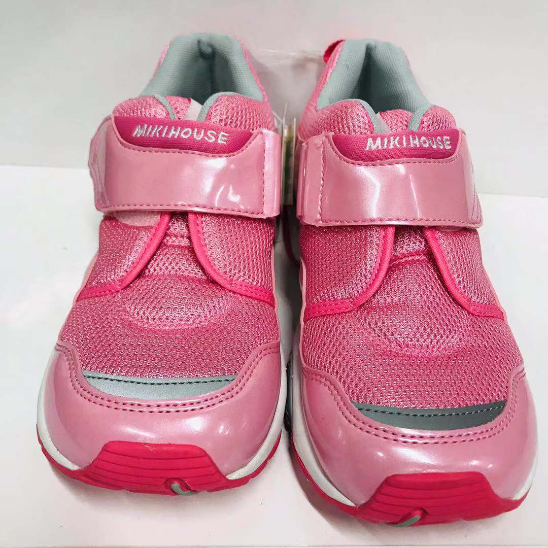 西安mikihouse专卖店,mikihouse上海专柜 特价:微瑕疵mikihouse 大童粉色运动鞋 20cm (13-9404