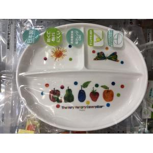 代购：kater 日本制 pp制可使用微波炉洗碗机水果太阳图案 儿童餐盘