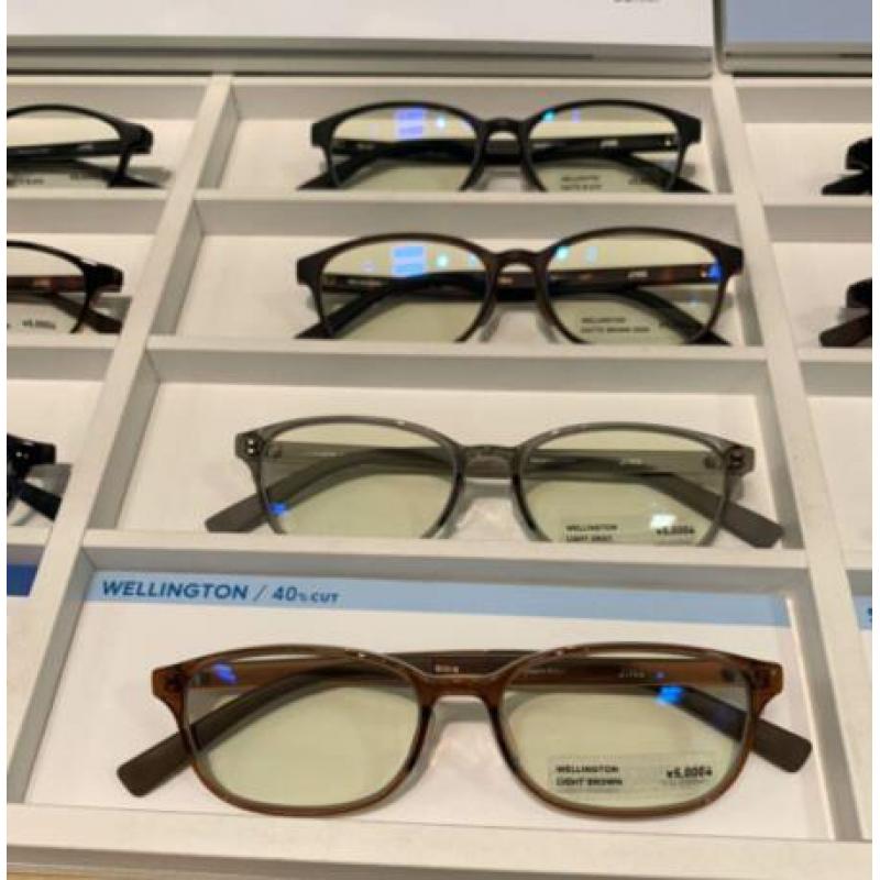 代购：jins screen 成人用蓝光眼镜Wellington 40%cut