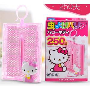 日本 Hello Kitty 图案悬挂式孕妇婴儿防蚊驱蚊挂件驱蚊器可用250日