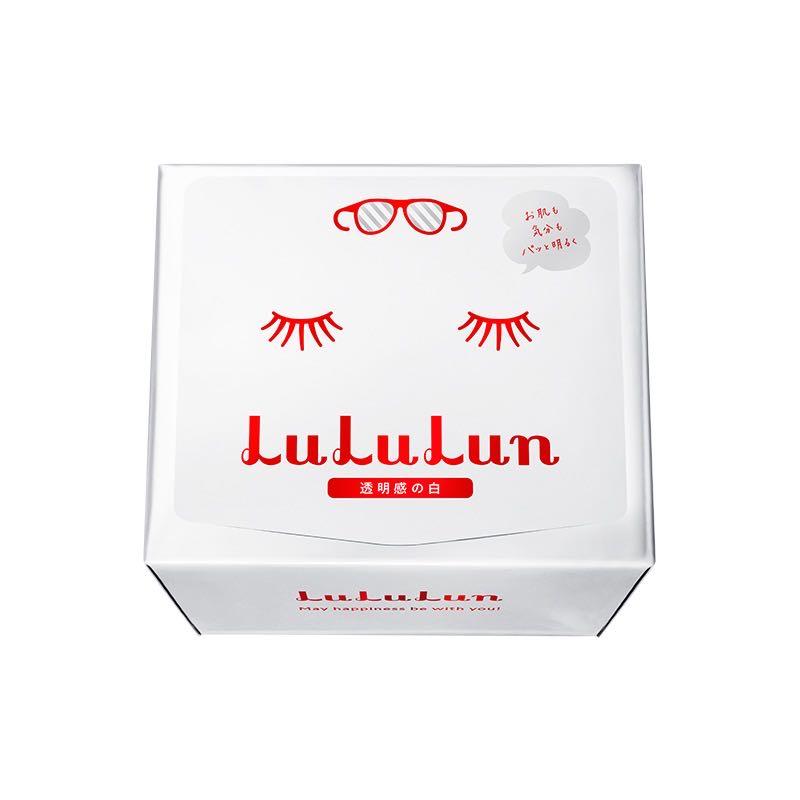 LuLuLun 小白盒 透白面膜 美白提亮 32片入