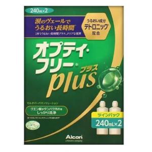 日本ALCON Opti-Free plus 隐形眼镜护理液 240ml*2