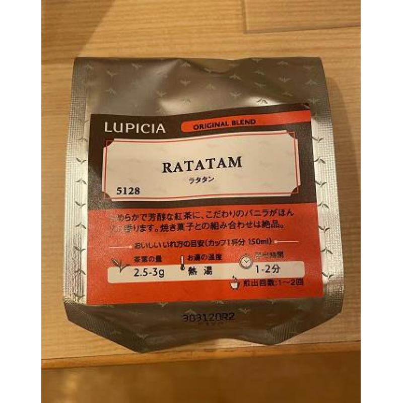 茶类：LUPICIA绿碧茶园 RATATAM香草风味红茶(5128)50g袋入（断货退款）