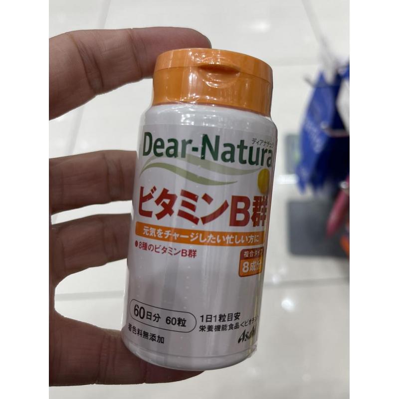 朝日Asahi Dear-Natura 天然复合维生素B族片 VB片 60粒入