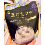 日本九鬼 季节限定 微甜无咖啡因黑芝麻拿铁 速溶黑芝麻粉 150g（任何路线可发）