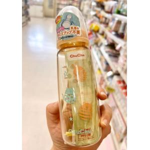 日本chuchu 哺乳奶瓶 PPSU 新生儿用 小动物款 250ml 