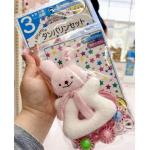 日本西松屋 日本制 婴儿玩具婴儿安抚摇铃 小兔子 适合三个月以上