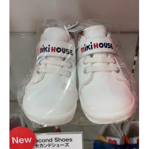 特价：MIKIHOUSE 日本制 婴儿儿童白色皮面魔术贴二段童鞋 10-9306-576（缺货退款）