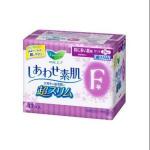 花王/kao 乐而雅F系列纯棉卫生巾 日用 紫色 轻薄25cm 17枚入 方形包装