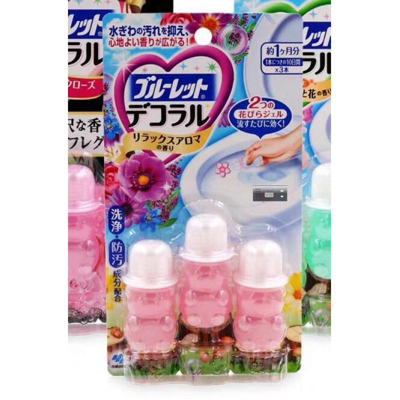 小林马桶开花百花香型 淡粉色