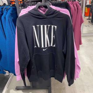 奥莱代购：NIKE 耐克 女款黑色连帽卫衣 CZ1886-010（断货退款）