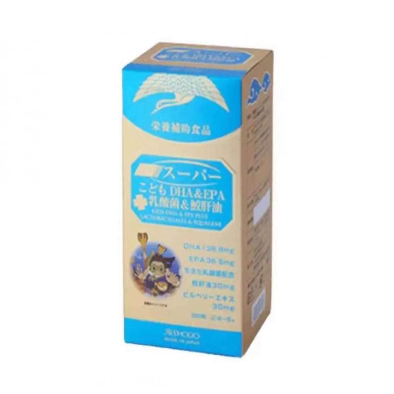 临期特价：日本制爱妆堂AISHODO 乳酸菌蓝莓护眼鲛肝油 儿童DHA EPA 380粒（日期到2022.11.7号）