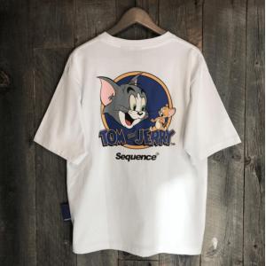 Tom＆Jerry 限定纯棉圆领半袖T恤 T-1570902