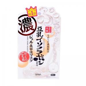 日本制：SANA莎娜 豆乳美容液保湿面膜  5枚入