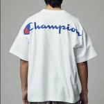 特价：Champion 冠军 纯棉圆领 半袖宽松T恤 胸前小logo后背大logo C8-R302R 有3种颜色可选