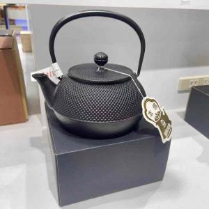 特价：南部铁器 黑色烧水壶煮茶壶 0.9L 型号11960 电磁炉用（IH对应）