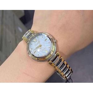 《入库后提交包邮专线》现货特价手表：西铁城 圆盘金色女士手表 型号EM0339-85D