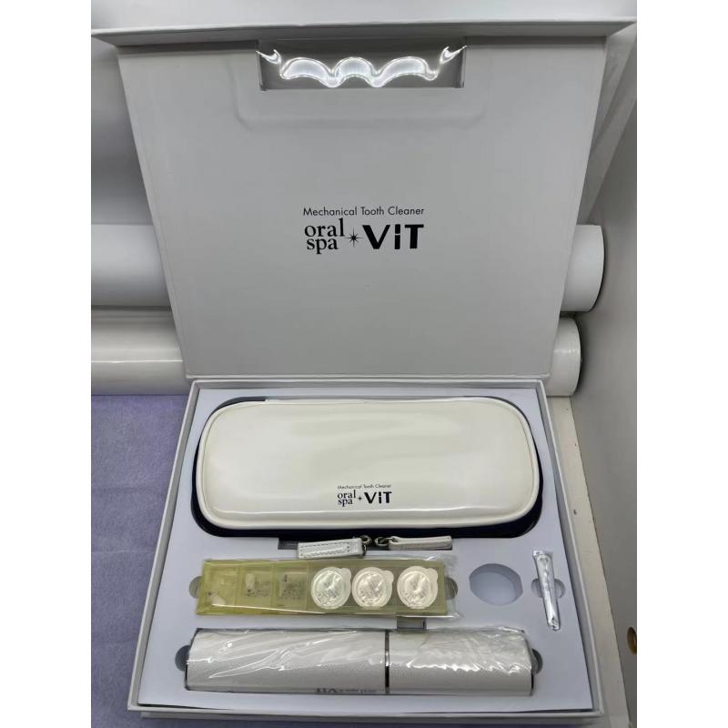 laox闭店处理:oral spa VIT电动牙刷套装+三个牙膏+便携包1个