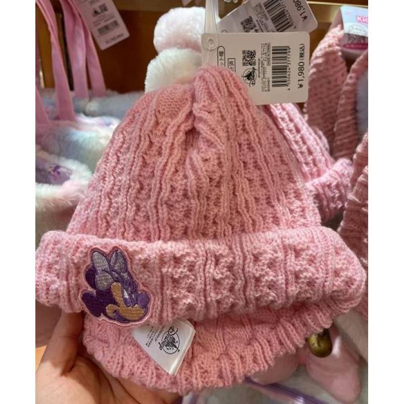 【东京迪士尼】粉色米妮毛线帽