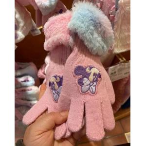 【东京迪士尼】粉色米妮儿童手套