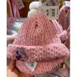 【东京迪士尼】粉色米妮毛线帽