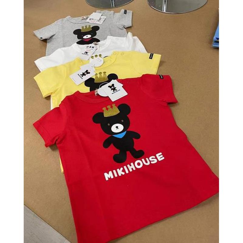 特价：MIKIHOUSE 爆款熊王 小熊短袖T恤 10-5204-455