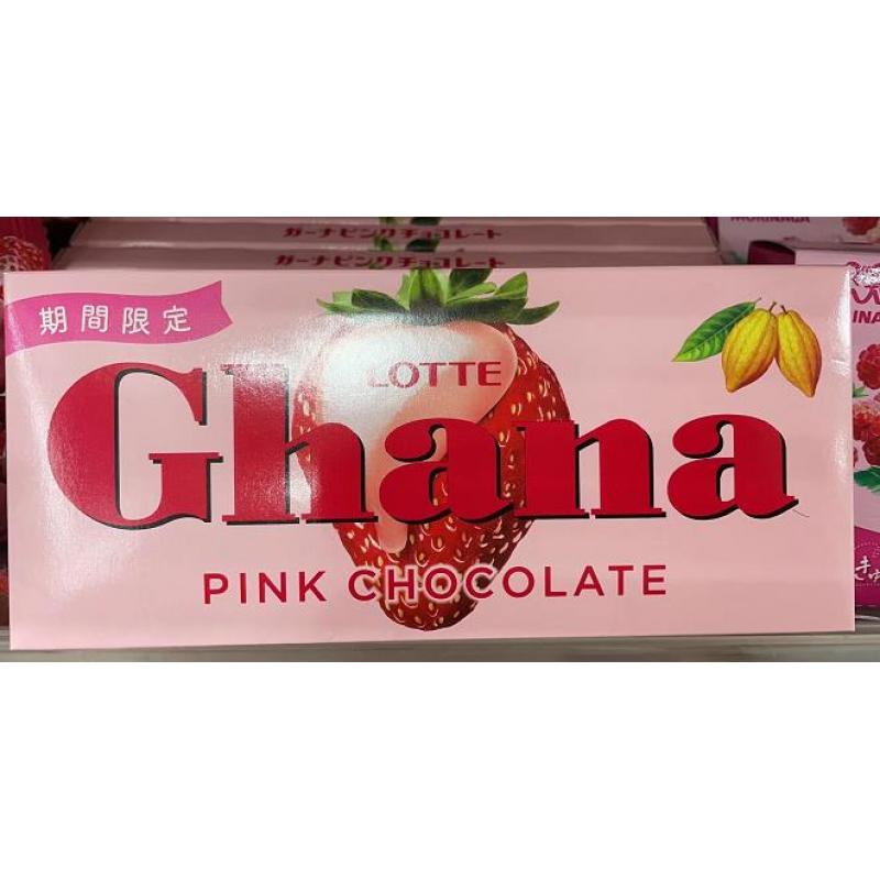 LOTTE乐天 Ghana加纳草莓巧克力 45g