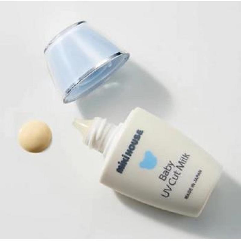 代购：MIKIHOUSE 婴儿儿童防晒UV CUT牛奶防晒 18ml（45-3023-454）