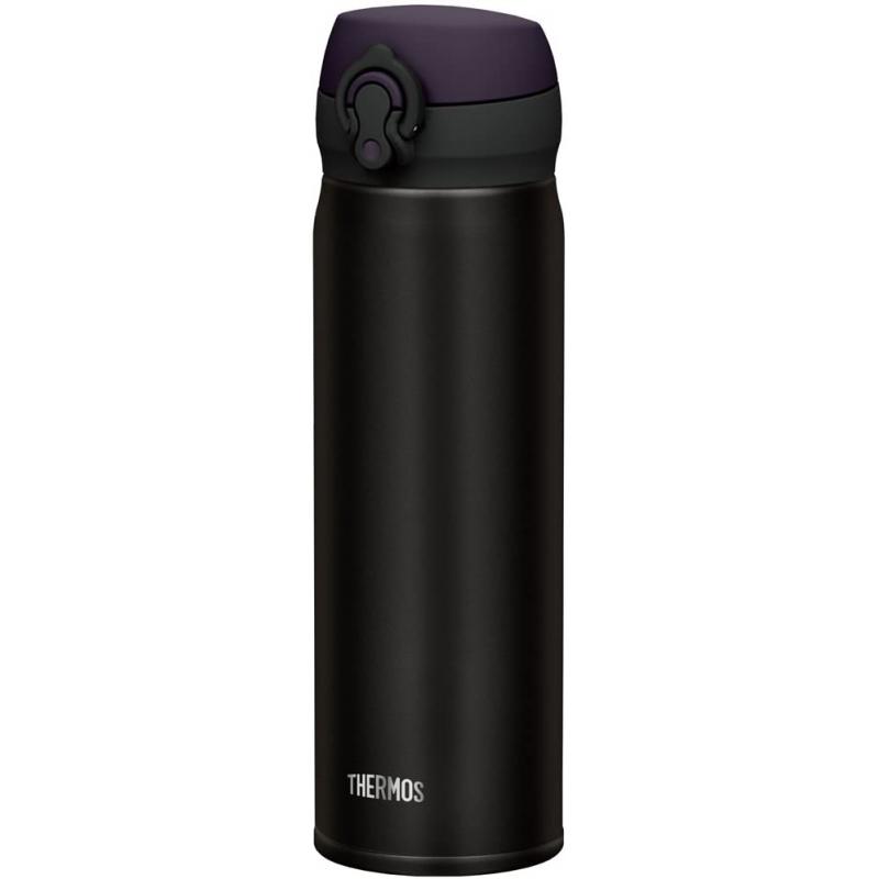 特价：膳魔师THERMOS黑瓶紫盖不锈钢保温杯0.5L（JNL-502）