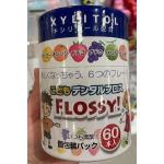 flossy 宝宝儿童专用牙线棒 水果口味 超细独立包装 60支入