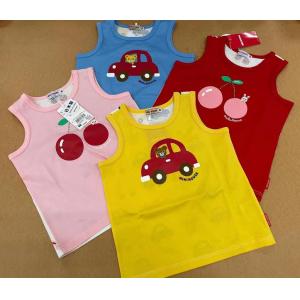 特价：MIKIHOUSE 日本制 儿童婴儿纯棉背心 12-5102-577 四色可选（断货退款）