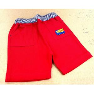 特价：MIKIHOUSE HB系列 儿童婴儿纯棉红色短裤（72-3105-970）（断货退款）