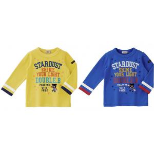 特价：MIKIHOUSE DB系列 中国制 儿童婴儿字母T恤 61-5202-611（断货退款）