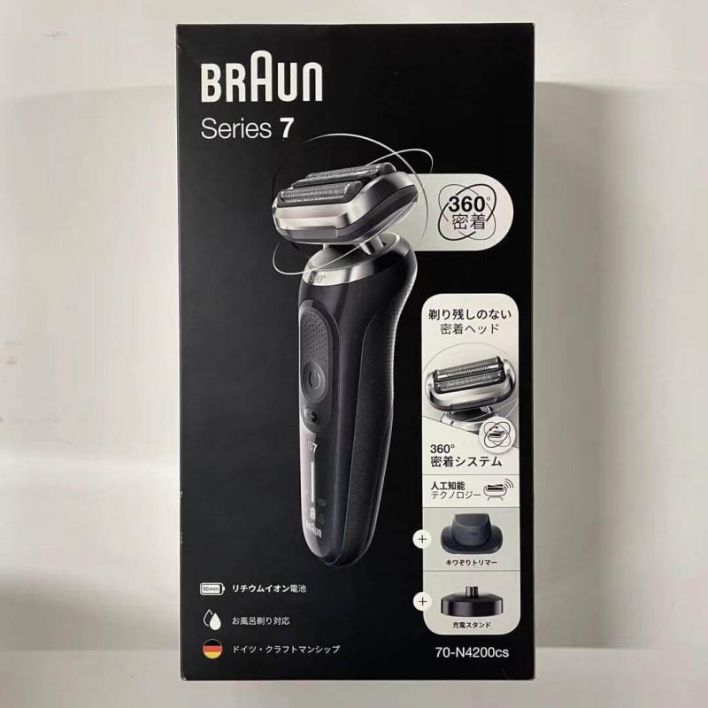 BRAUN Series 7 メンズ剃刀 70-N4200cs シリーズ7 充電式シェーバー 70-N4200cs