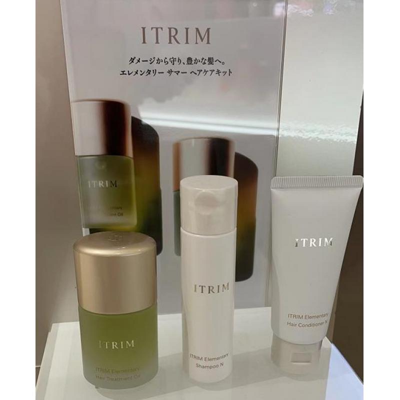预约：ITRIM 7月22日发售 夏季数量限定 头发护理套装 发油18ml+洗发水40ml+护发素40g（缺货退款）
