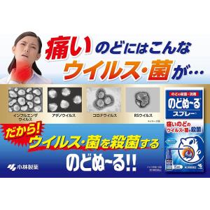 日本制小林制药 咽喉肿痛 咽喉炎 杀菌消炎喷雾 大容量版25ml