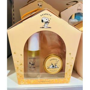 SHOBIDO妆美堂 史努比 KINMOKUSEI金木犀金桂桂花味 身体喷雾固体香膏