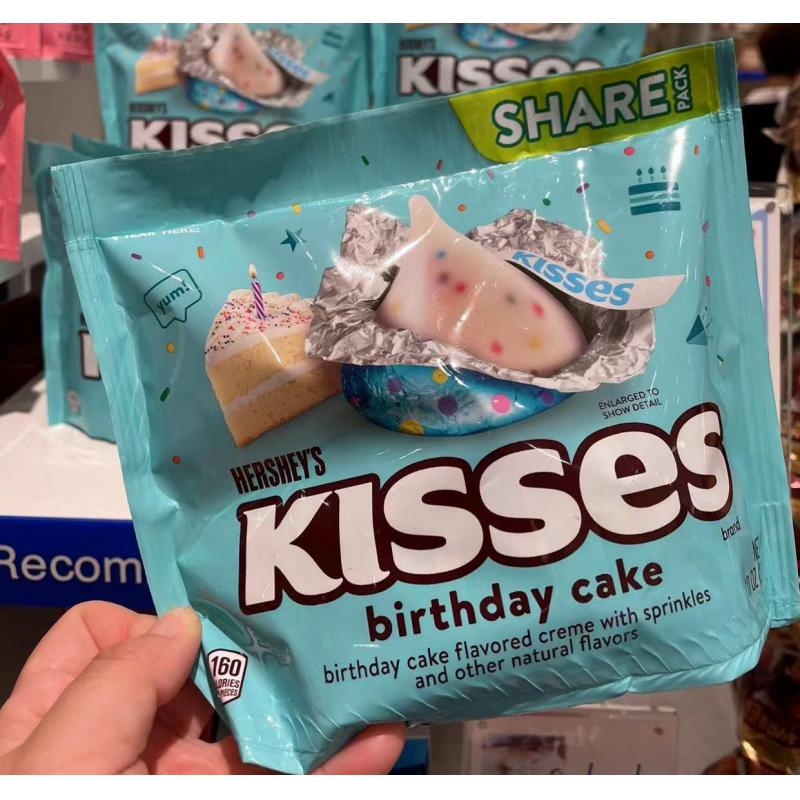 好时HERSHEY’S KISSES巧克力 生日蛋糕味 分享装 255g