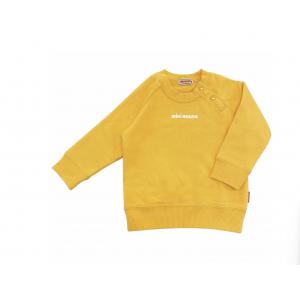 特价：MIKIHOUSE 中国制 儿童婴儿纯棉拼色卫衣 13-5601-972 黄色（断货退款）