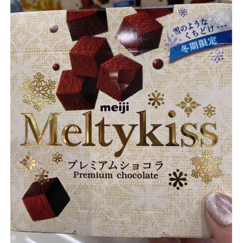 明治meiji Meltykiss 冬期限定 雪吻巧克力 原味牛奶巧克力 56g （不可发包税路线）