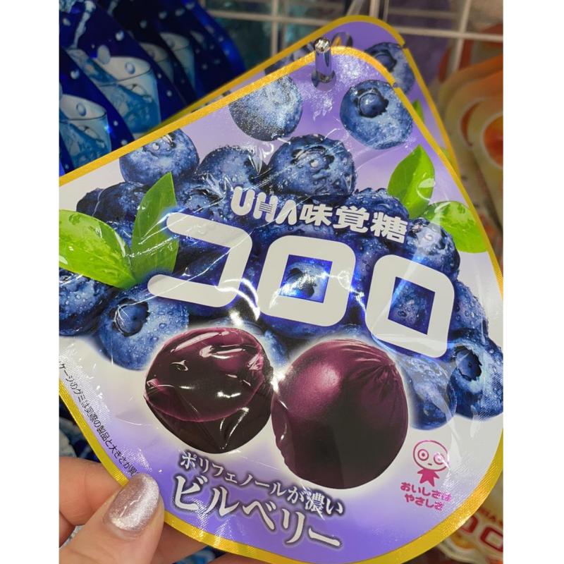 悠哈UHA 味觉糖 蓝莓软糖 40g（任何路线可发）