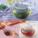 HARIO 耐热玻璃广口茶壶 升级细密滤网大容量CHJMN-70 700ml