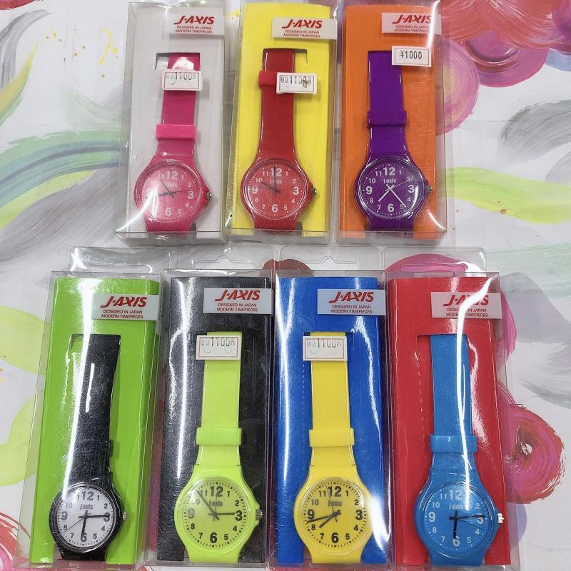 特价：J-AXIS 彩色运动时尚简约腕表/手表（断货退款）