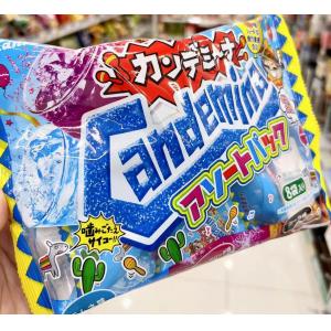 甘乐kanro 卡通造型儿童果汁软糖 葡萄汽水可乐味 8袋入（不可发plus路线）