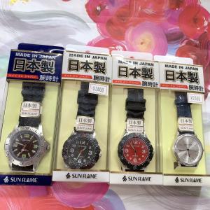 特价：日本制SUN FLAME 运动/设计款表盘气质时尚简约腕表/手表（断货退款）