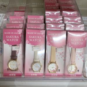 特价：日本制SUN FLAME 表盘樱花图案简约气质时尚腕表/手表（断货退款）