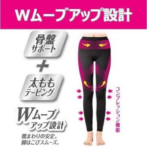 特价: P!日本制Slimwalk 提臀显瘦美腿袜 运动加压连裤袜 防晒大腿袜 黑色S-M码