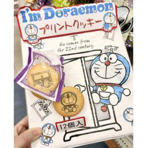 日本哆啦a梦 I'm Doraemon限定系列 哆啦A梦造型饼干 12枚入（任意路线可发）