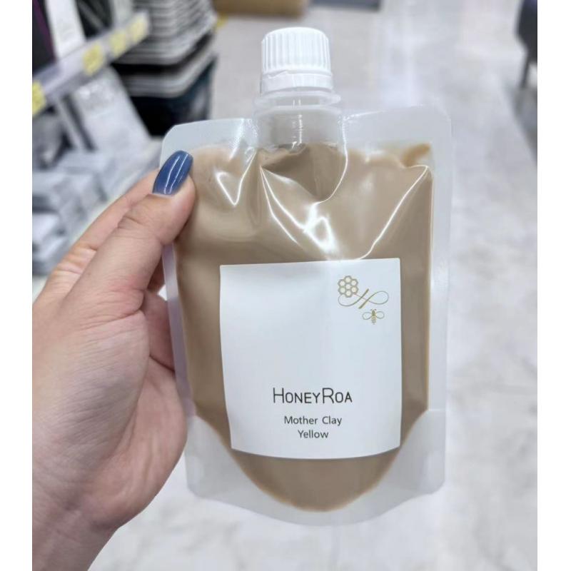 honey roa 蜂蜜清洁泥膜 黄色紧致弹力 200g 